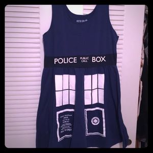 Super cute Doctor Who Tardis Dress